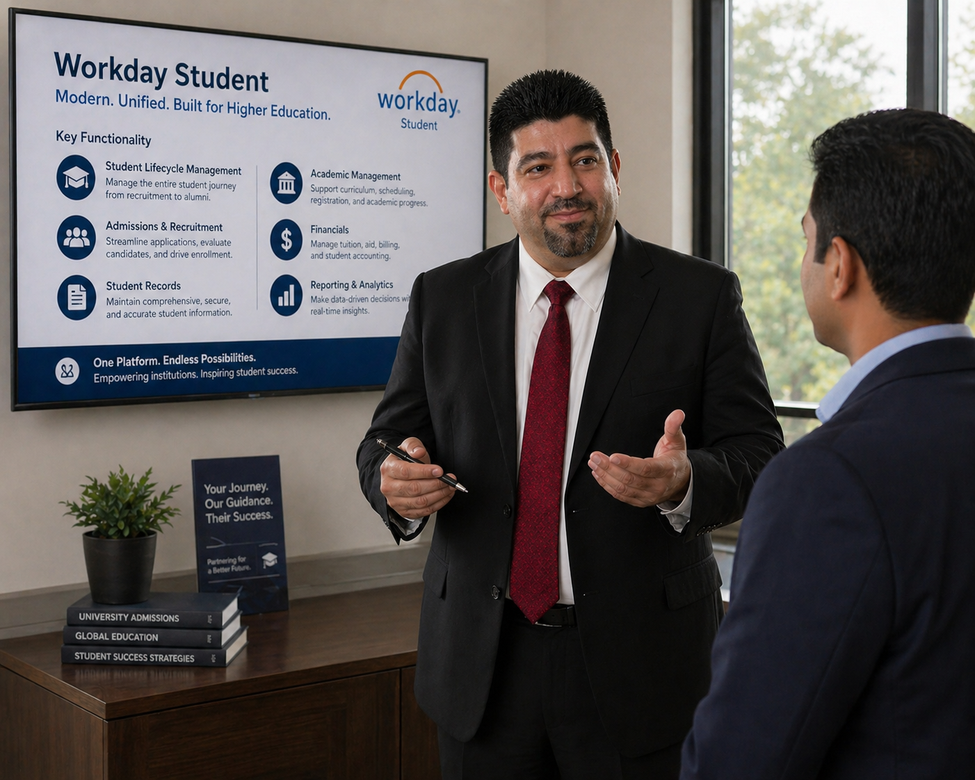 Samir talking about Workday Student
